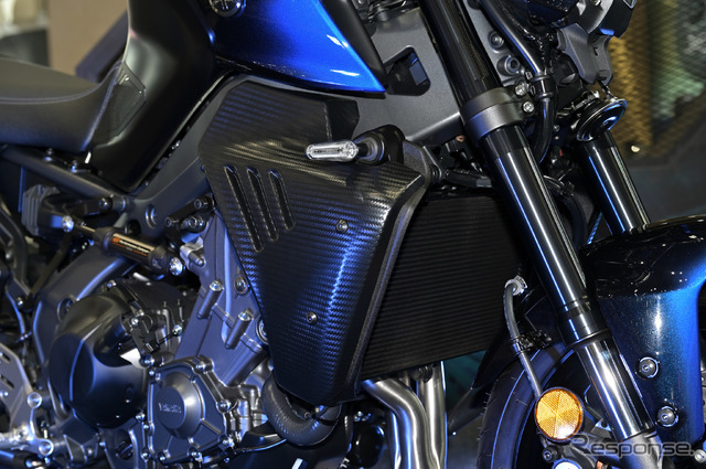 ワイズギアのMT-09用外装キット「CyberRally(サイバーラリー)」装着車(東京モーターサイクルショー2022)