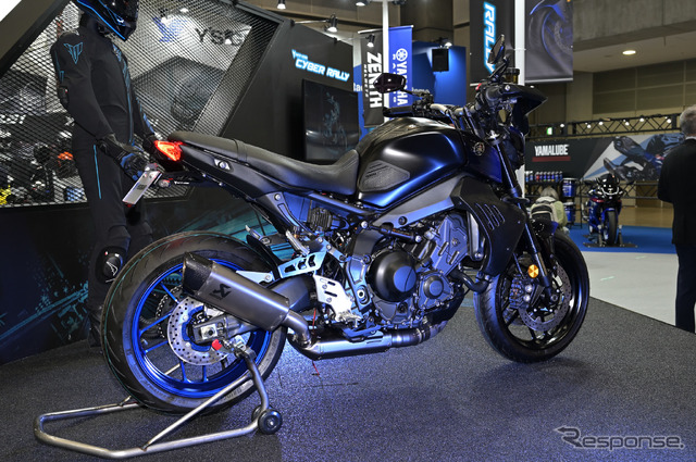 ワイズギアのMT-09用外装キット「CyberRally(サイバーラリー)」装着車(東京モーターサイクルショー2022)