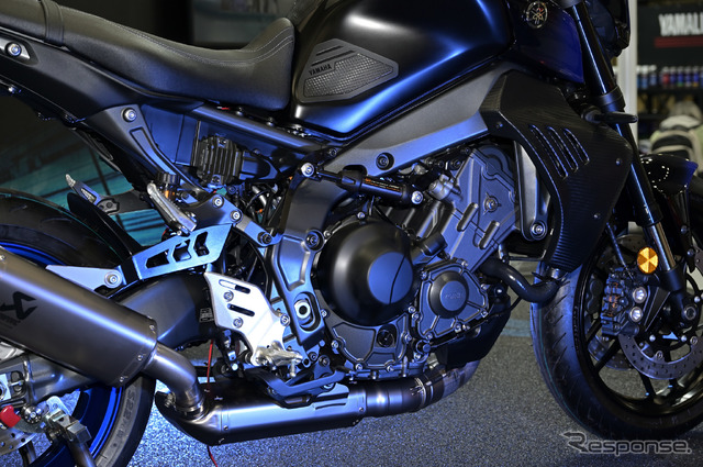 ワイズギアのMT-09用外装キット「CyberRally(サイバーラリー)」装着車(東京モーターサイクルショー2022)