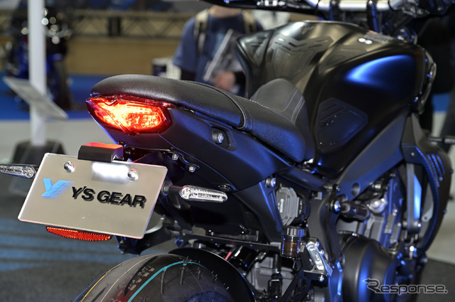 ワイズギアのMT-09用外装キット「CyberRally(サイバーラリー)」装着車(東京モーターサイクルショー2022)