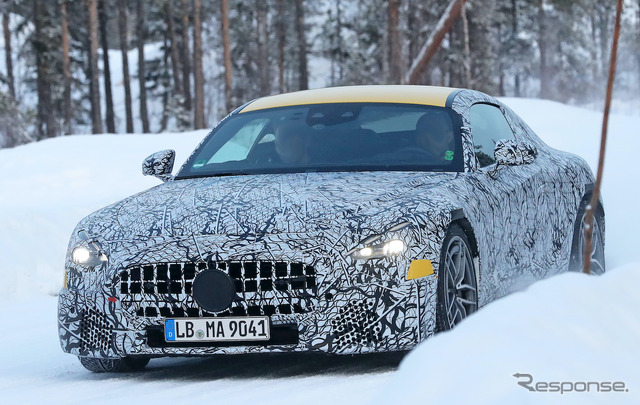 メルセデス AMG GT 次期型プロトタイプ (スクープ写真)