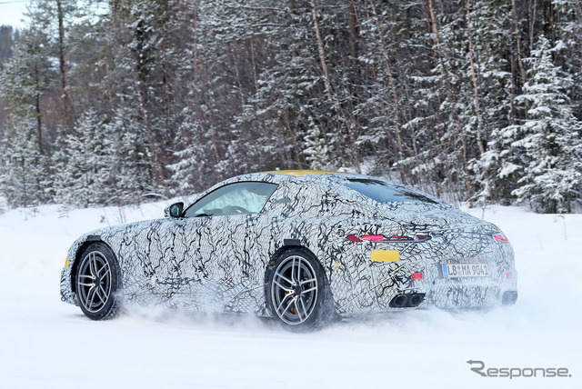 メルセデス AMG GT 次期型プロトタイプ (スクープ写真)