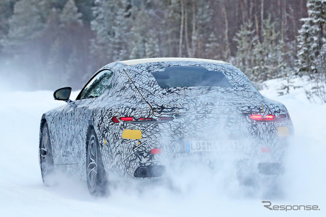 メルセデス AMG GT 次期型プロトタイプ (スクープ写真)