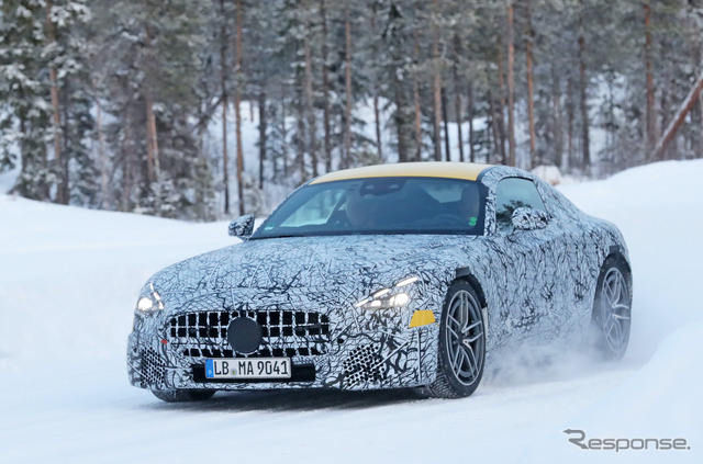メルセデス AMG GT 次期型プロトタイプ (スクープ写真)