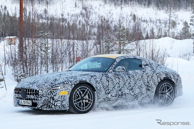 メルセデス AMG GT 次期型プロトタイプ (スクープ写真)