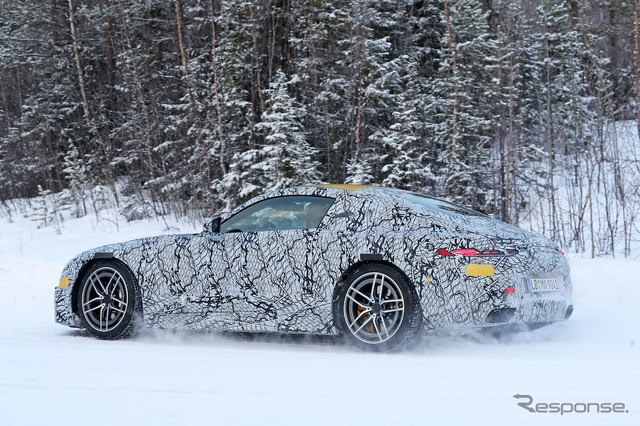 メルセデス AMG GT 次期型プロトタイプ (スクープ写真)