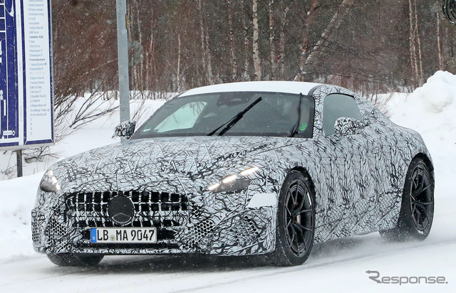 メルセデス AMG GT 次期型プロトタイプ (スクープ写真)