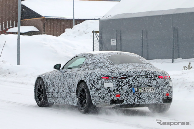 メルセデス AMG GT 次期型プロトタイプ (スクープ写真)