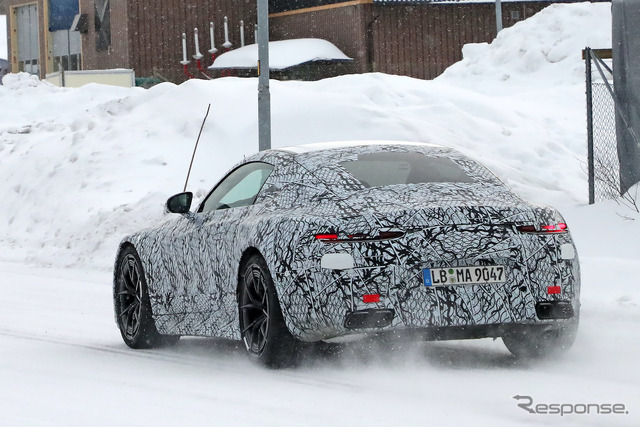 メルセデス AMG GT 次期型プロトタイプ (スクープ写真)