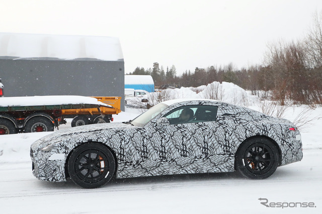 メルセデス AMG GT 次期型プロトタイプ (スクープ写真)