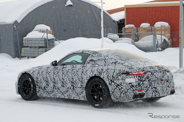 メルセデス AMG GT 次期型プロトタイプ (スクープ写真)