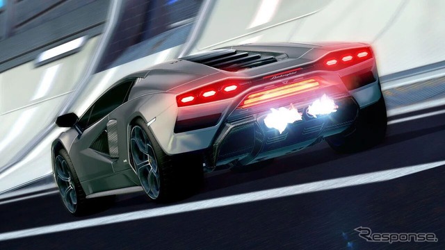 ゲーム『ロケットリーグ』に登場するランボルギーニ・カウンタック LPI 800-4