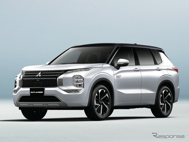 PHEVの例：三菱アウトランダーPHEV