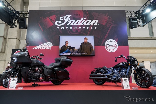 インディアン インディアンブース(東京モーターサイクルショー2022)