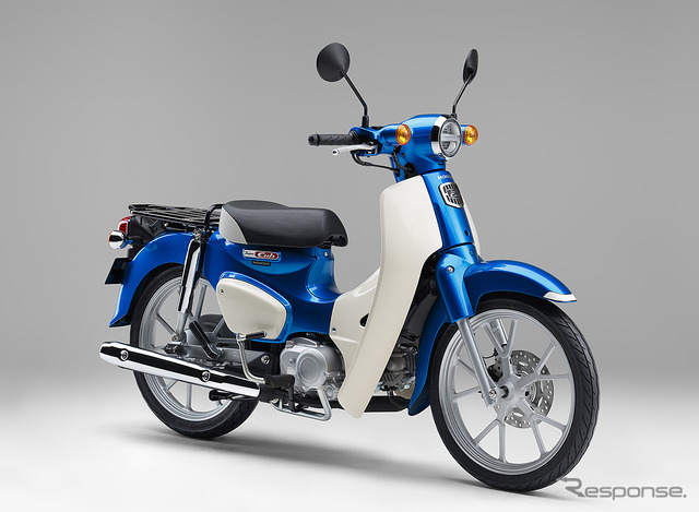 ホンダ スーパーカブ110(グリントウェーブブルーメタリック)
