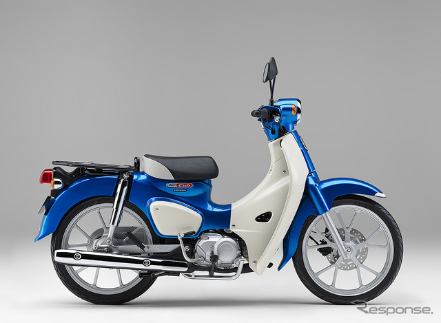 ホンダ スーパーカブ110(グリントウェーブブルーメタリック)