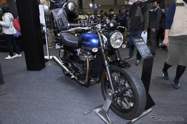 トライアンフ ストリートツイン(東京モーターサイクルショー2022)