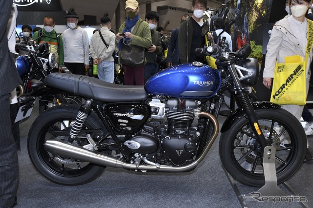 トライアンフ ストリートツイン(東京モーターサイクルショー2022)