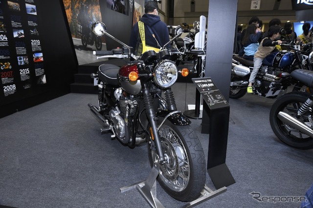 トライアンフ ボンネビルT120(東京モーターサイクルショー2022)