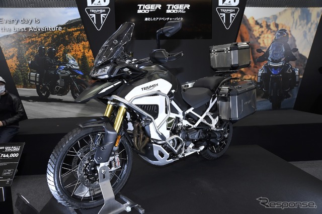 トライアンフ タイガー1200ラリーエクスプローラー(東京モーターサイクルショー2022)