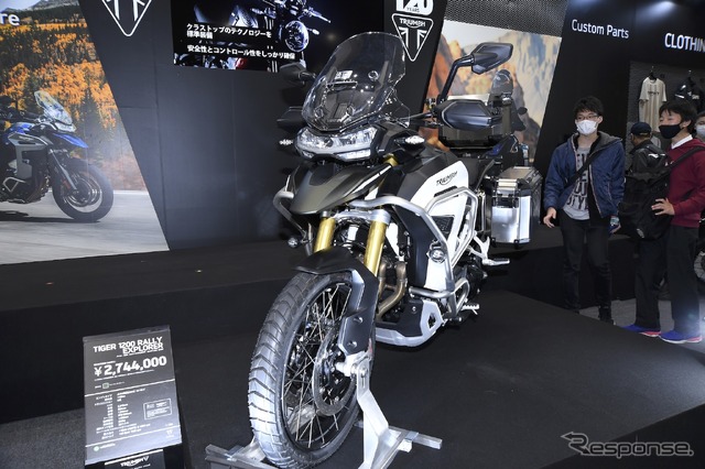 トライアンフ タイガー1200ラリーエクスプローラー(東京モーターサイクルショー2022)