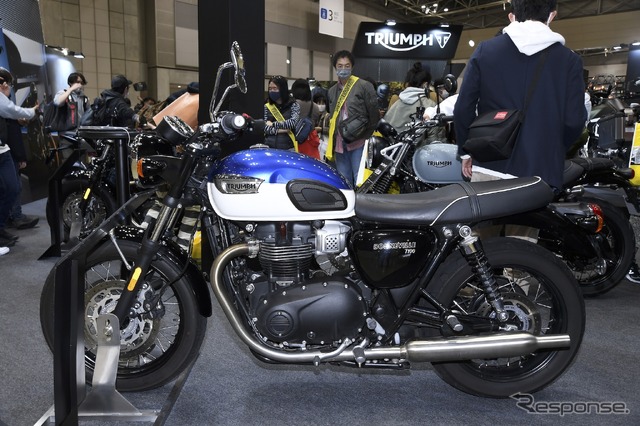 トライアンフ ボンネビルT100(東京モーターサイクルショー2022)