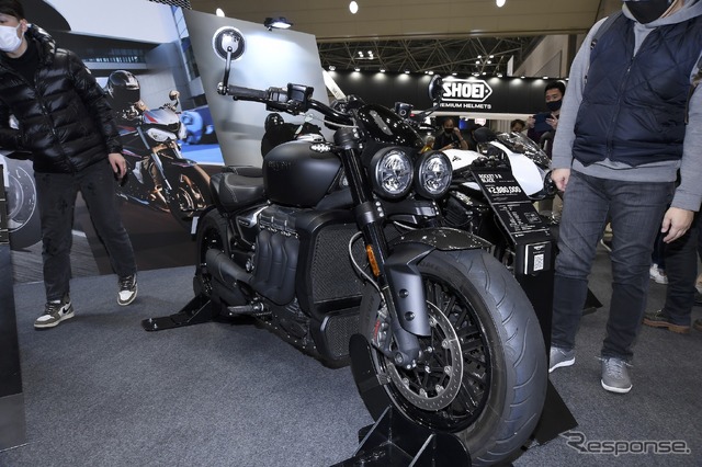 トライアンフ ロケット3R ブラック(東京モーターサイクルショー2022)