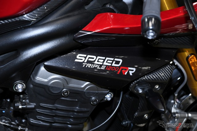 トライアンフ スピードトリプル1200RR(東京モーターサイクルショー2022)