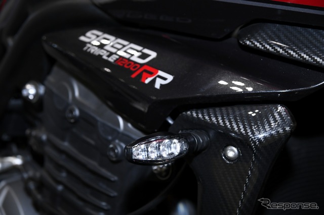 トライアンフ スピードトリプル1200RR(東京モーターサイクルショー2022)