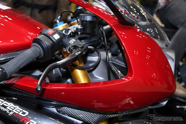 トライアンフ スピードトリプル1200RR(東京モーターサイクルショー2022)