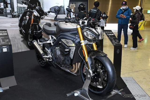 トライアンフ スピードトリプル1200RS(東京モーターサイクルショー2022)