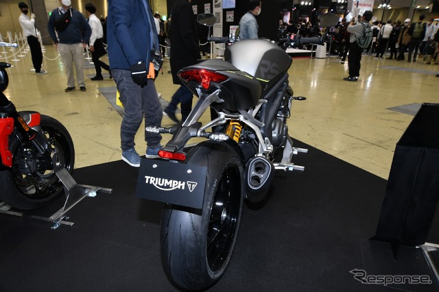 トライアンフ スピードトリプル1200RS(東京モーターサイクルショー2022)