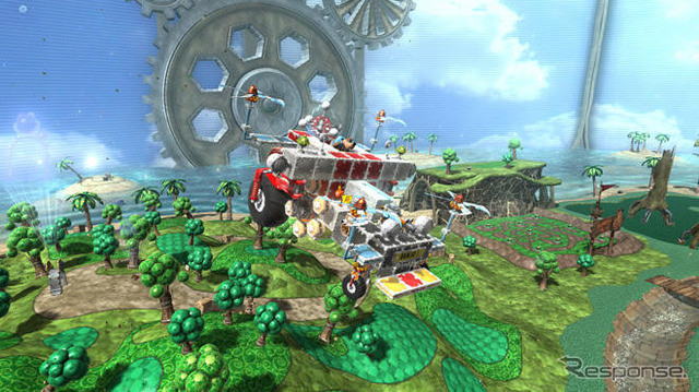 Xbox 360『バンジョーとカズーイの大冒険:ガレージ大作戦』…親子で乗り物を造って