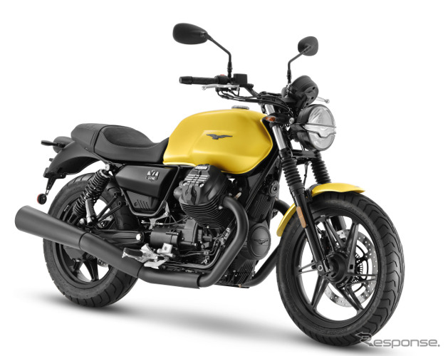 モト・グッツィ V7ストーン(メタリックイエロー)