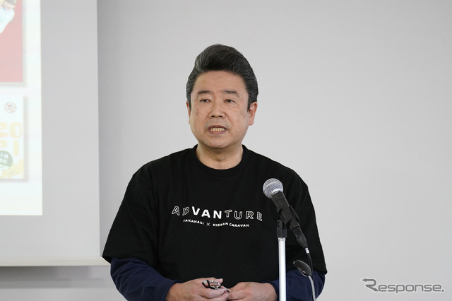 高萩市長大部勝規氏。