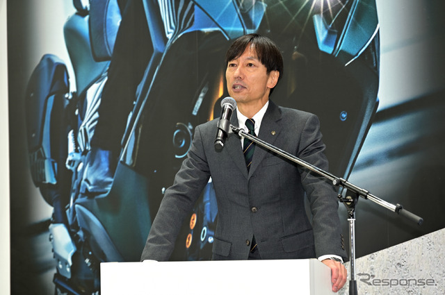 ヤマハ発動機販売 石井謙司 代表取締役社長(東京モーターサイクルショー2022)