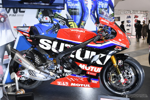 2021年FIM 世界耐久選手権 チャンピオン車両の「GSX-R1000R」