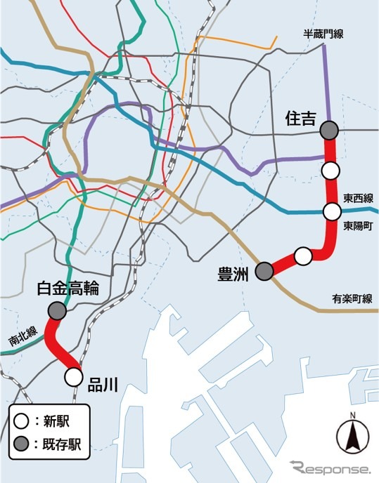 東京メトロ延伸区間