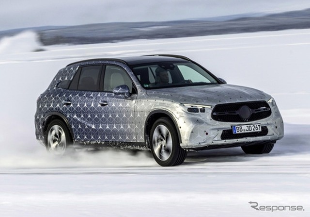 メルセデスベンツ GLC 次期型のプロトタイプ