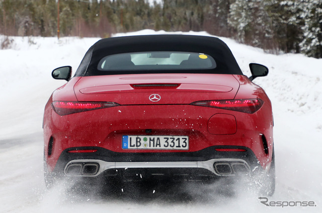 メルセデスAMG SL63S E-Performance プロトタイプ(スクープ写真)
