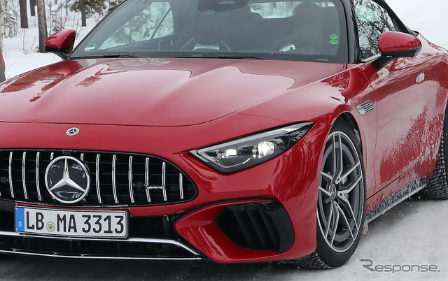 メルセデスAMG SL63S E-Performance プロトタイプ(スクープ写真)