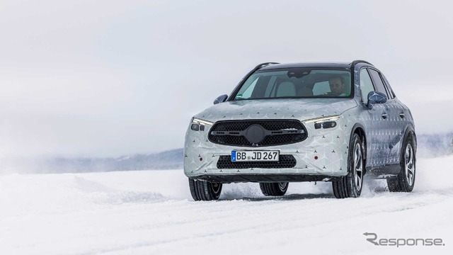 メルセデスベンツ GLC 次期型のプロトタイプ