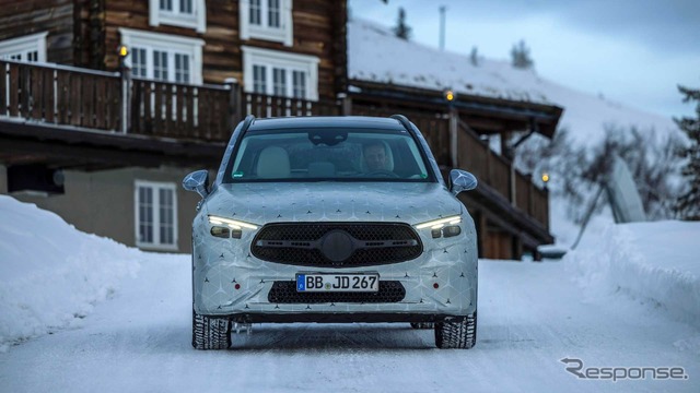 メルセデスベンツ GLC 次期型のプロトタイプ