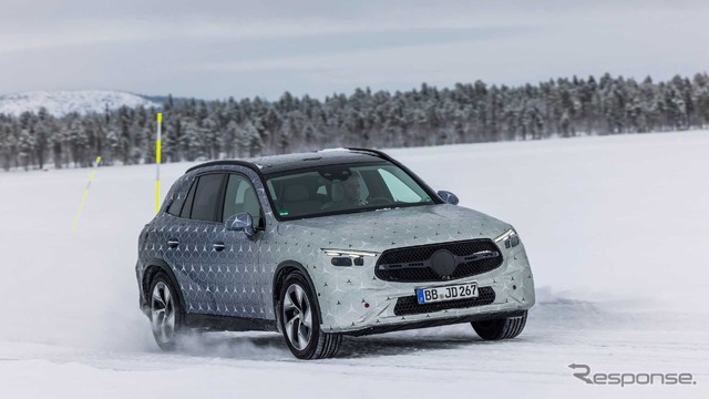 メルセデスベンツ GLC 次期型のプロトタイプ