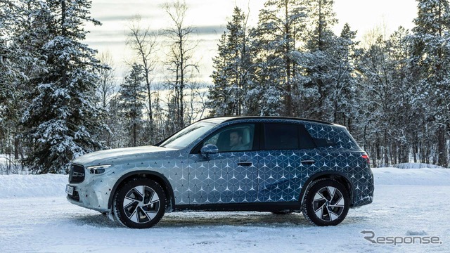 メルセデスベンツ GLC 次期型のプロトタイプ