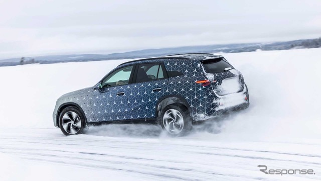 メルセデスベンツ GLC 次期型のプロトタイプ
