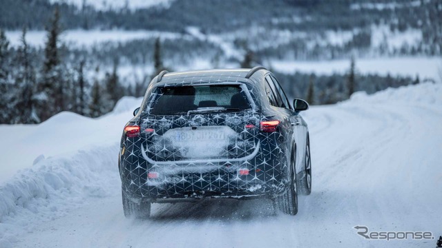 メルセデスベンツ GLC 次期型のプロトタイプ