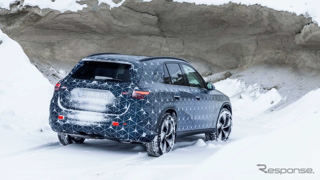 メルセデスベンツ GLC 次期型のプロトタイプ