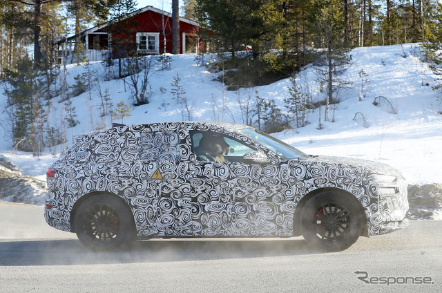 アウディ RS Q6 e-tron プロトタイプ(スクープ写真)