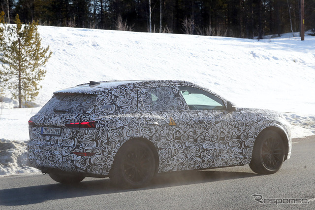 アウディ RS Q6 e-tron プロトタイプ(スクープ写真)